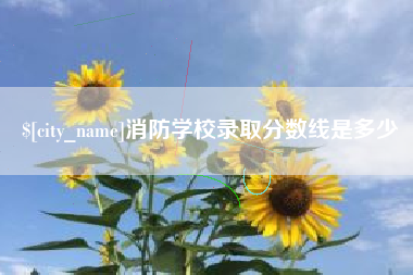 榆林消防学校录取分数线是多少