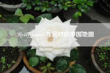 榆林九宫对应中国地图