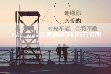 榆林九宫格数字对应方位图