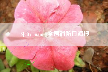 榆林全国消防日海报
