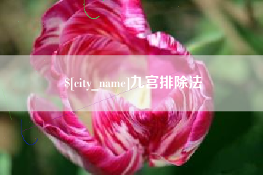 榆林九宫排除法