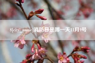榆林消防日是哪一天11月9号