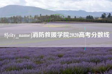 榆林消防救援学院2020高考分数线