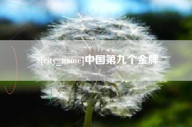 榆林中国第九个金牌