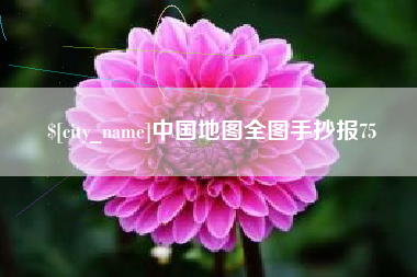 榆林中国地图全图手抄报75