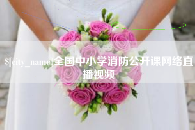 榆林全国中小学消防公开课网络直播视频