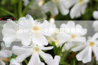 榆林中国地图像素版