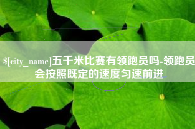 榆林五千米比赛有领跑员吗-领跑员会按照既定的速度匀速前进