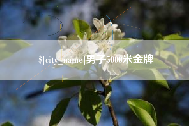 榆林男子5000米金牌
