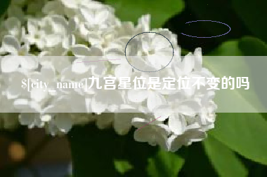 榆林九宫星位是定位不变的吗