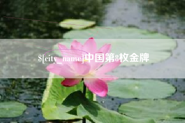 榆林中国第8枚金牌