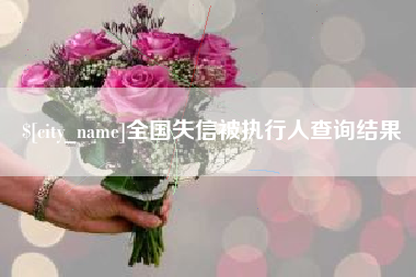 榆林全国失信被执行人查询结果