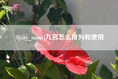 榆林九宫怎么排列和使用