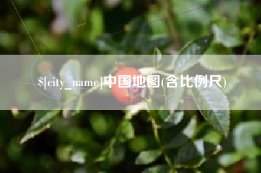 榆林中国地图(含比例尺)