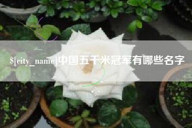 榆林中国五千米冠军有哪些名字
